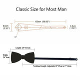 Funki Buys | Vests | Men's Luxury 5 Pcs Wedding Vest Tie Set