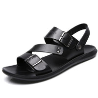 Funki Buys | Shoes | Men's Summer Fashion Leather Sandals