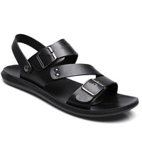 Funki Buys | Shoes | Men's Summer Fashion Leather Sandals
