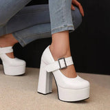 Funki Buys | Shoes | Women's Super-high Mary Jane Platforms