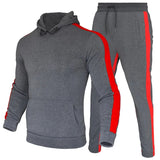 Funki Buys | Activewear | Men's 2pcs Hooded Sports Track Suits