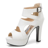 Funki Buys | Shoes | Women's Block Heeled Platform Sandals