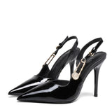 Funki Buys | Shoes | Women's Rhinestone Stiletto Slingback High Heels