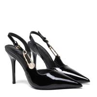 Funki Buys | Shoes | Women's Rhinestone Stiletto Slingback High Heels