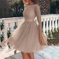 Funki Buys | Dresses | Women's Sequin Party Cocktail Dress