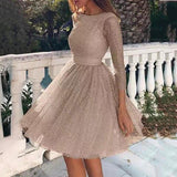 Funki Buys | Dresses | Women's Sequin Party Cocktail Dress