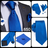 Funki Buys | Neckties | Men's 3 Pcs Elegant Formal Silk Tie Sets