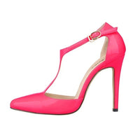 Funki Buys | Shoes | Women's Super High  Heel T-Strap Stilettos