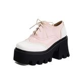 Funki Buys | Shoes | Women's British Walker Chunky Platforms