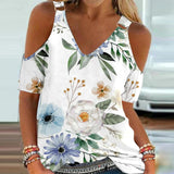 Funki Buys | Shirts | Women's Cut Out Buckle Strap Summer Top