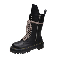 Funki Buys | Boots | Women's Mid Calf Boots | Gothic Punk Platforms
