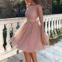 Funki Buys | Dresses | Women's Sequin Party Cocktail Dress