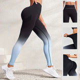Funki Buys | Pants | Women's Gradient Smile Yoga Pants