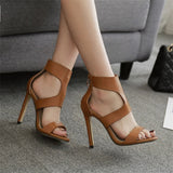 Funki Buys | Shoes | Women's High Summer Stiletto Sandals