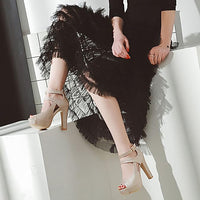 Funki Buys | Shoes | Women's Sequin Peep Toe Platform Sandal