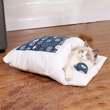 Funki Buys | Pet Beds | Cat Sleeping Bag Japanese Cat Bed