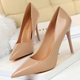 Funki Buys | Shoes | Women's Formal Mid-Heel Nude Scarpins