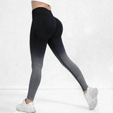 Funki Buys | Pants | Women's Gradient Smile Yoga Pants