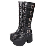 Funki Buys | Boots | Women's Gothic Punk Japanese Harajuku Platform Boots