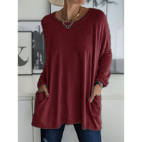 Funki Buys | Shirts | Women's Round Neck Stretch T-Shirt
