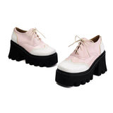 Funki Buys | Shoes | Women's British Walker Chunky Platforms