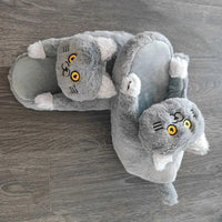 Funki Buys | Shoes | Women's Soft Cat Hug Slippers
