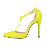 Funki Buys | Shoes | Women's Super High  Heel T-Strap Stilettos