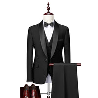 Funki Buys | Suits | Men's Slim Fit 2 & 3 Pcs Formal Tuxedo Suit Sets