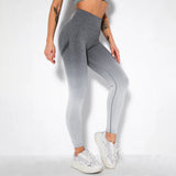 Funki Buys | Pants | Women's Gradient Smile Yoga Pants