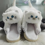 Funki Buys | Shoes | Women's Soft Cat Hug Slippers