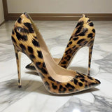 Funki Buys | Shoes | Women's Patent Leather Leopard Stilettos