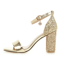 Funki Buys | Shoes | Women's Luxury Silver Gold Summer Sandals | 8cm