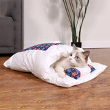 Funki Buys | Pet Beds | Cat Sleeping Bag Japanese Cat Bed