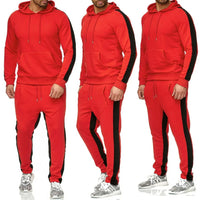 Funki Buys | Activewear | Men's 2pcs Hooded Sports Track Suits