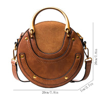 Funki Buys | Bags | Handbags | Women's Round Crossbody Bag