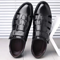 Funki Buys | Shoes | Men's Closed Toe Buckle Strap Sandals