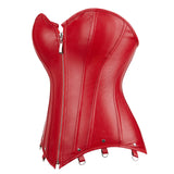 Funki Buys | Lingerie | Women's Faux Leather Fitted Corset