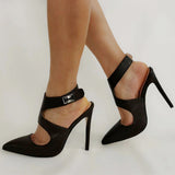 Funki Buys | Shoes | Women's High Heel Stiletto Sandals | Dark Brown