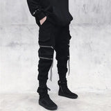 Funki Buys | Pants | Men's Gothic Punk Hip Hop Cargo Pants