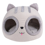 Funki Buys | Pet Beds | Cat Bed | Cute Cat Head Kitten Hut Bed