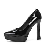 Funki Buys | Shoes | Women's Elegant Patent High Heel Pumps