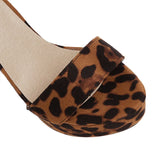 Funki Buys | Shoes | Women's High Leopard Print Platform Sandals