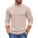 Funki Buys | Sweaters | Men's Slim Fit Round-Neck Pullovers