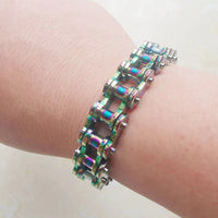 Funki Buys | Bracelets | Unisex Metal Bike Chain Wristband