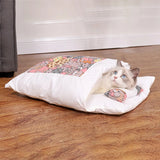 Funki Buys | Pet Beds | Cat Sleeping Bag Japanese Cat Bed
