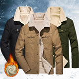 Funki Buys | Jackets | Men's Washed Thick Fleecy Winter Jacket
