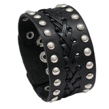 Funki Buys | Bracelets | Unisex Wide Cuff Goth Bracelet