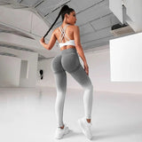 Funki Buys | Pants | Women's Gradient Smile Yoga Pants
