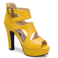 Funki Buys | Shoes | Women's Block Heeled Platform Sandals