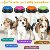 Funki Buys | Pet Toys | Recordable Button Learning Aid for Kids, Pets